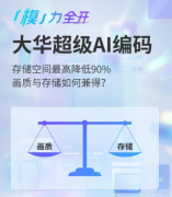 存储空间最高直降90%？大华超级AI编码技术全拆解